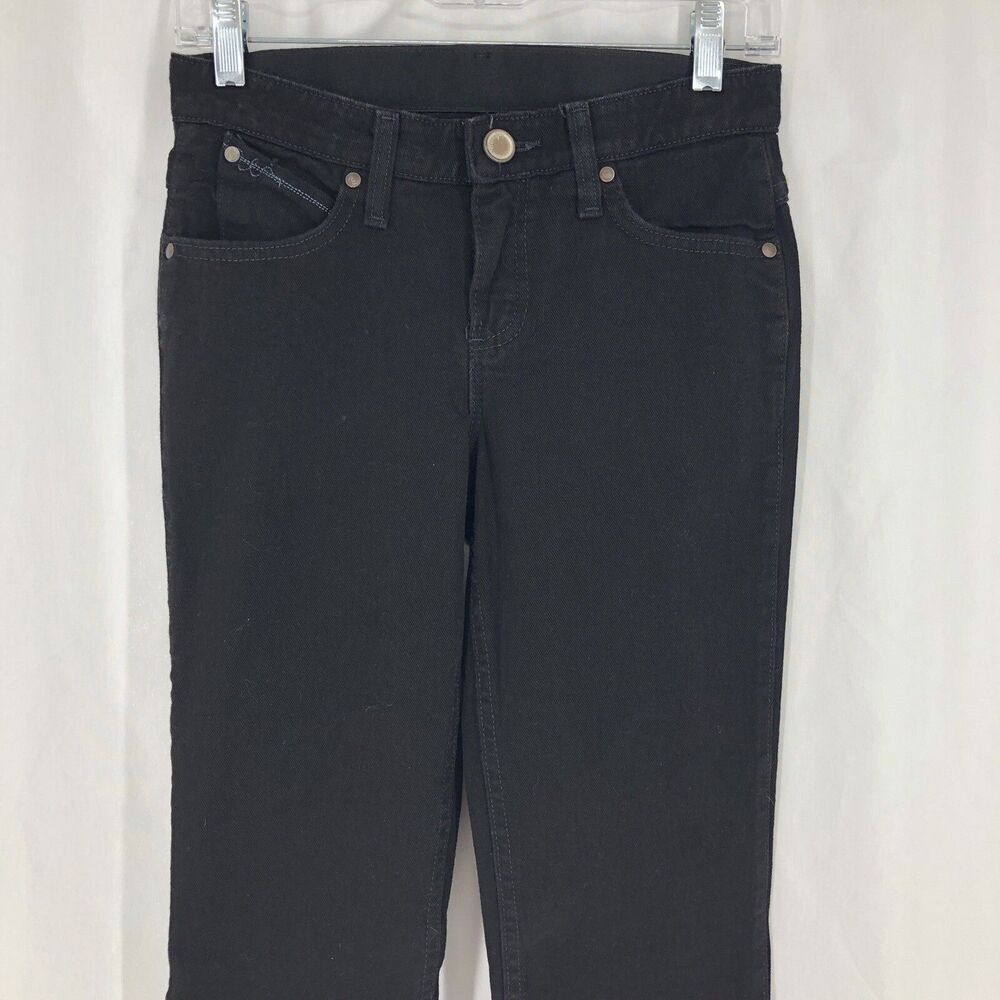 Wrangler Q Baby Black No Gap Waist Jeans Size 1/2x34 WRQ20BL (28x35 actual)